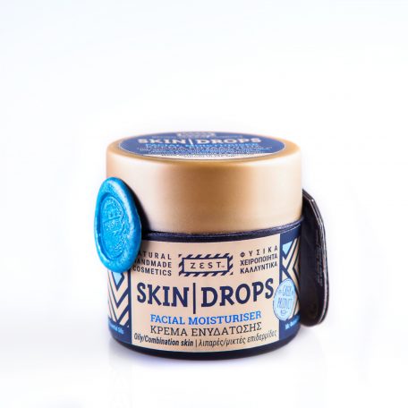 Zest Skin Drops natuurlijke gezichtscrème voor droge huid